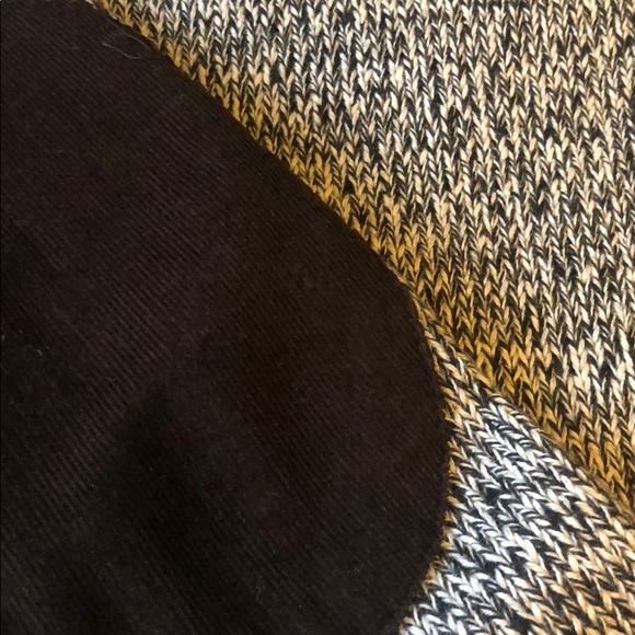 Knit pullover with corduroy elbow patches - Picture 4 of 4